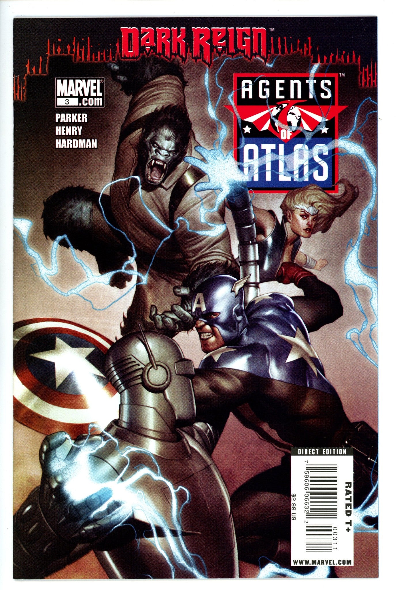 Agents of Atlas Vol 2 3-Marvel-CaptCan Comics Inc