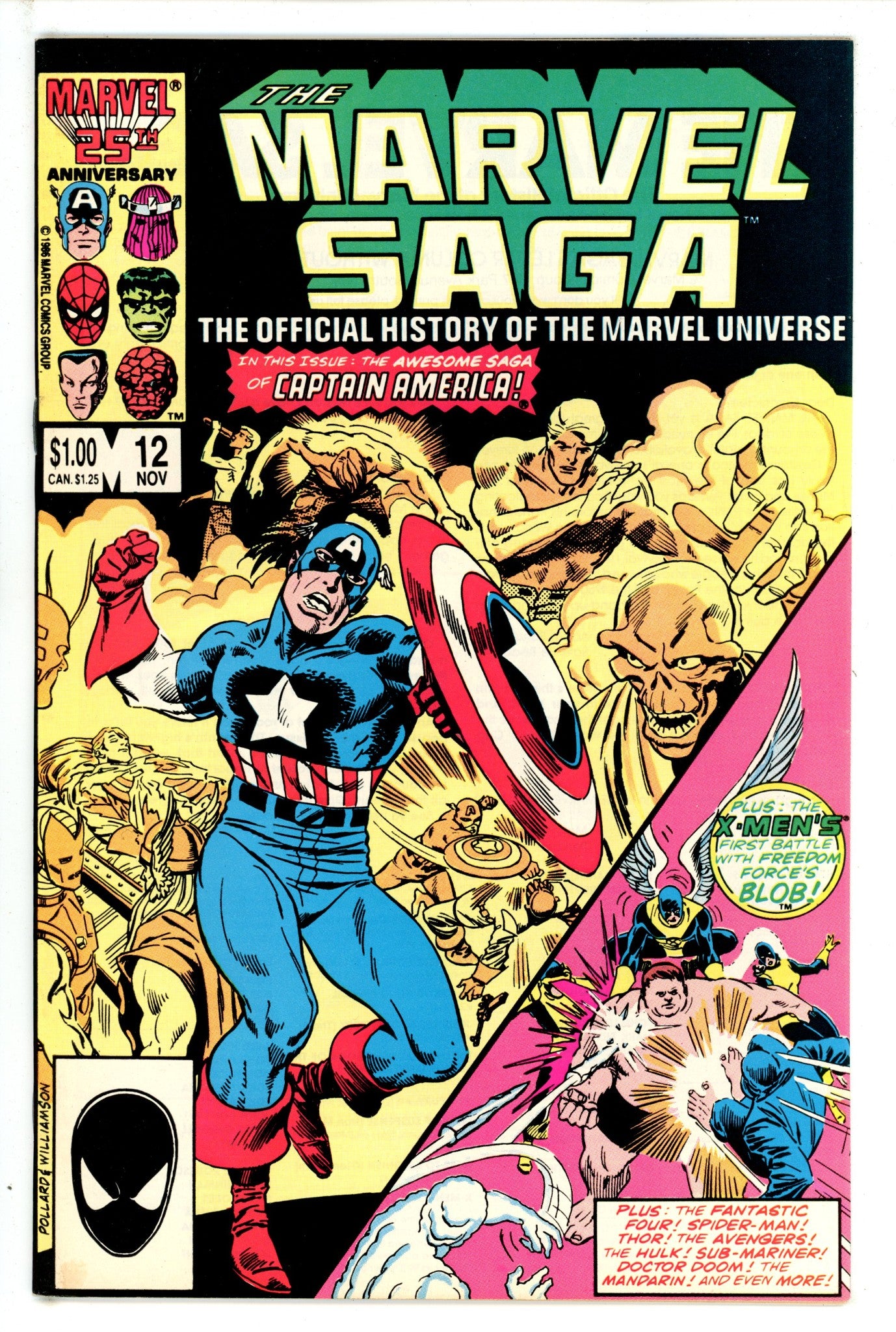 The Marvel Saga the Official History of the Marvel Universe 12 (1986)