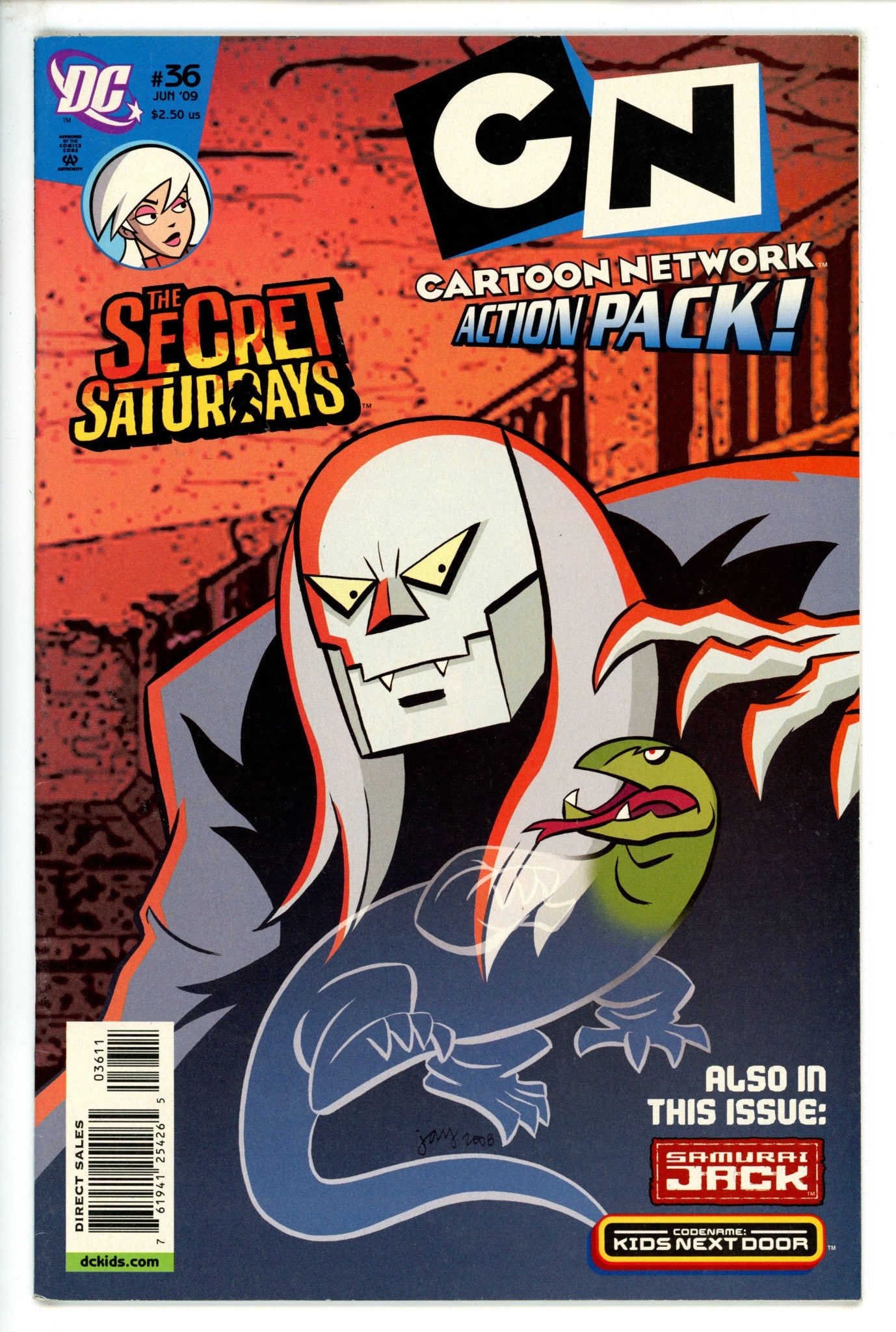 Cartoon Network Action Pack 36 VF- (2009)