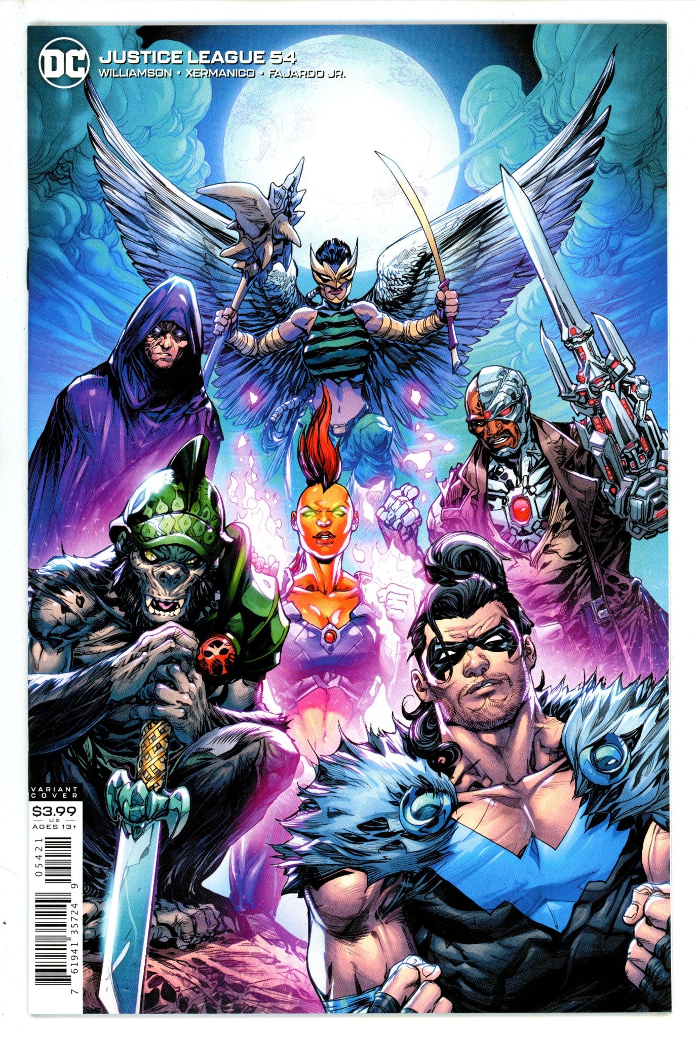 Justice League Vol 3 54 Porter Variant (2020)