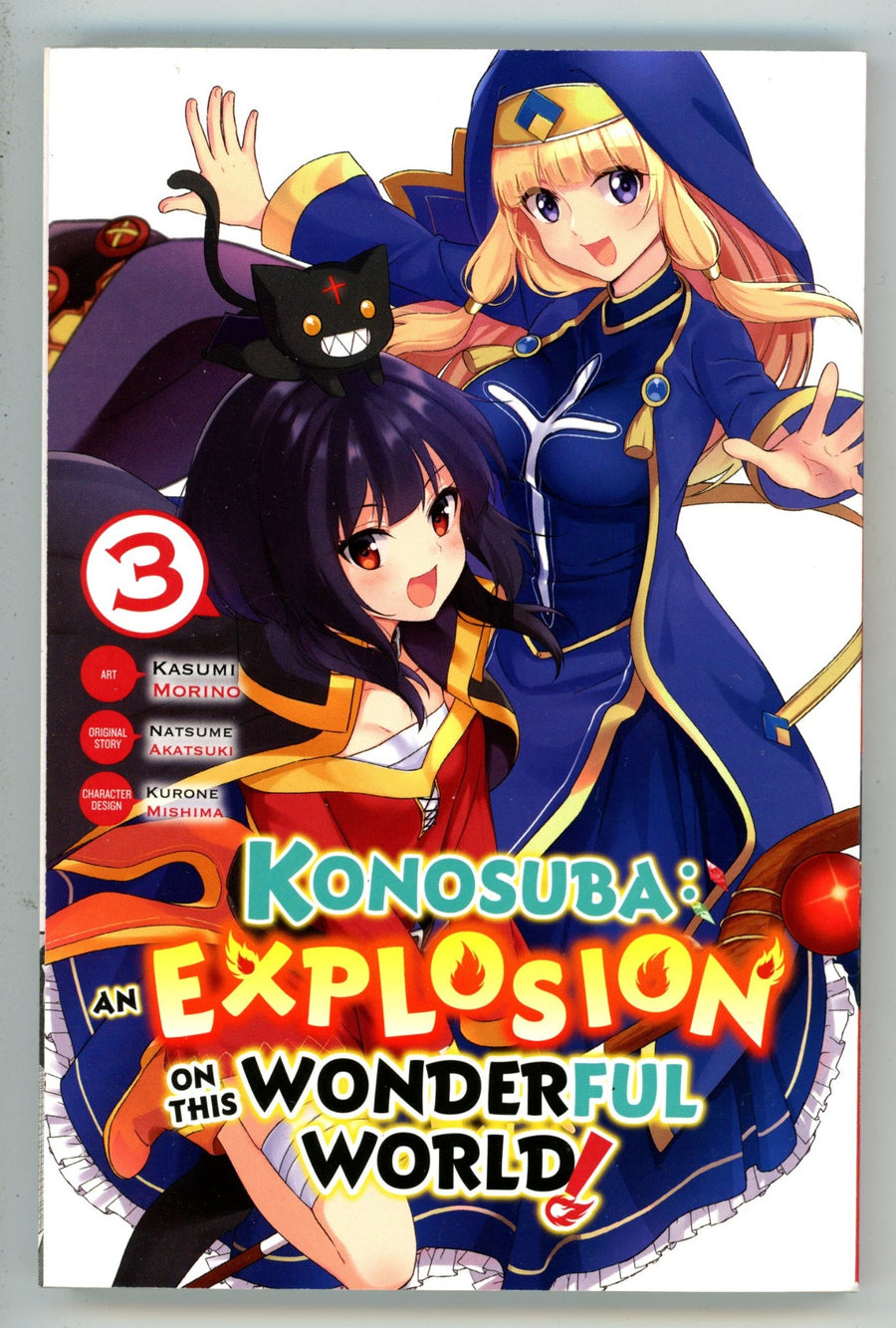 Konosuba Vol 3 An Explosion On This Wonderful World TPB Manga