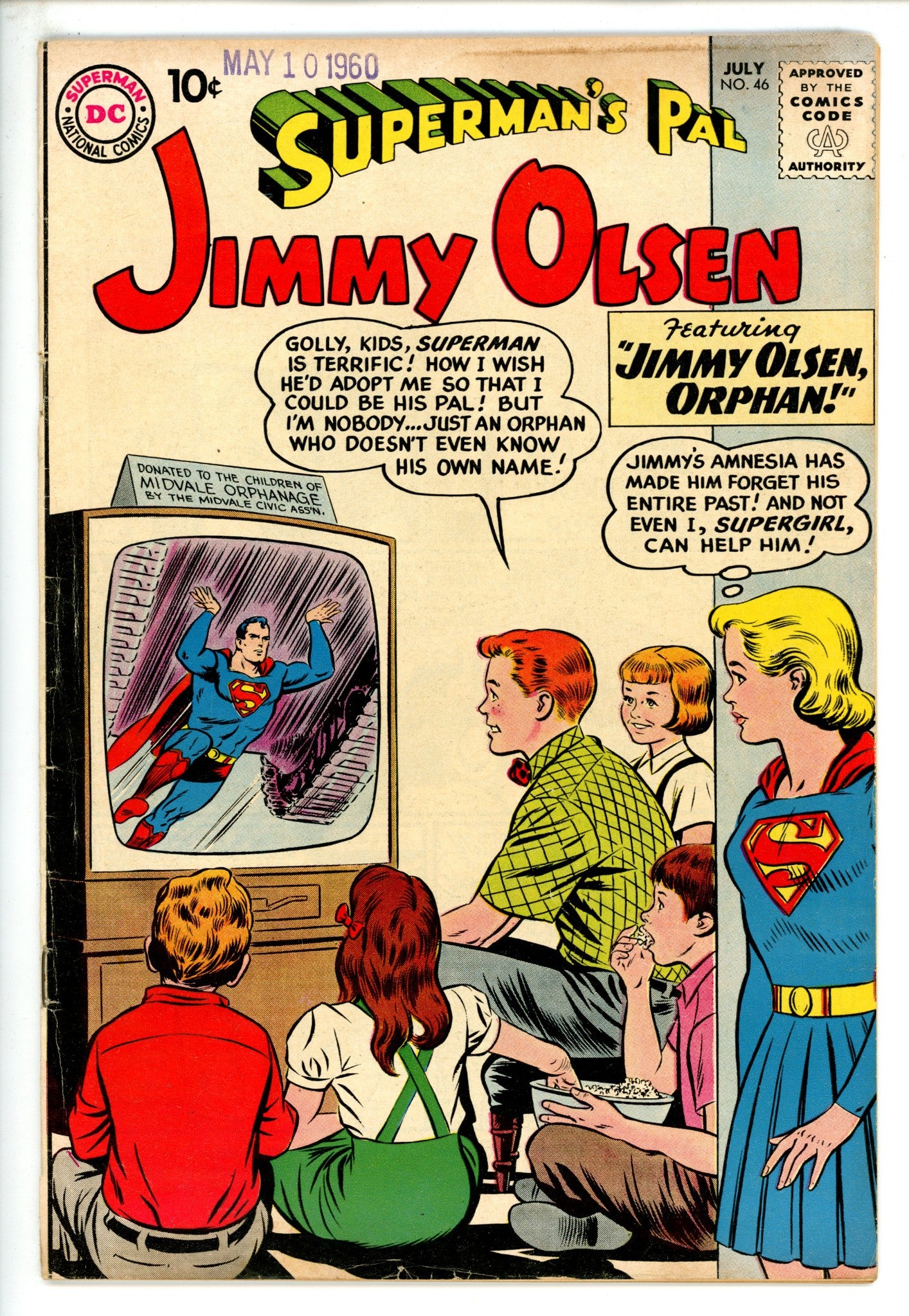 Superman's Pal, Jimmy Olsen 46 VG/FN (1960)