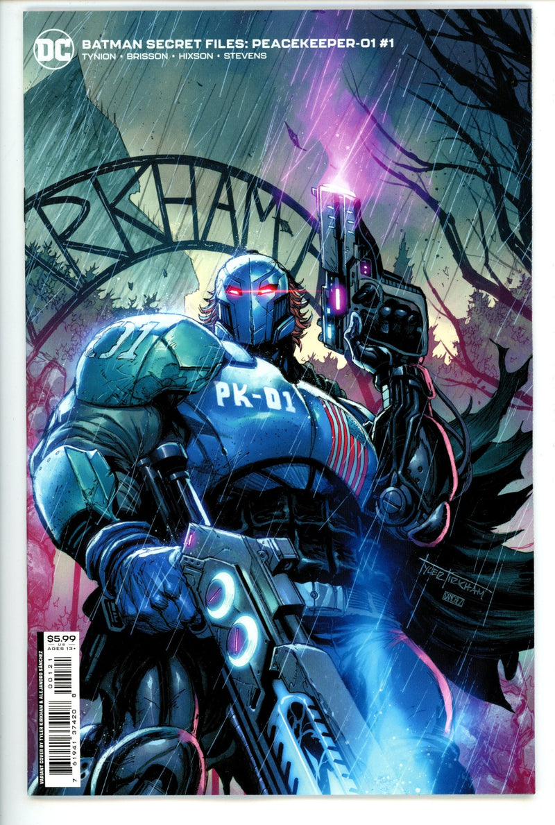 Batman Secret Files Peacekeeper-01 1 Kirkham Variant (2021)