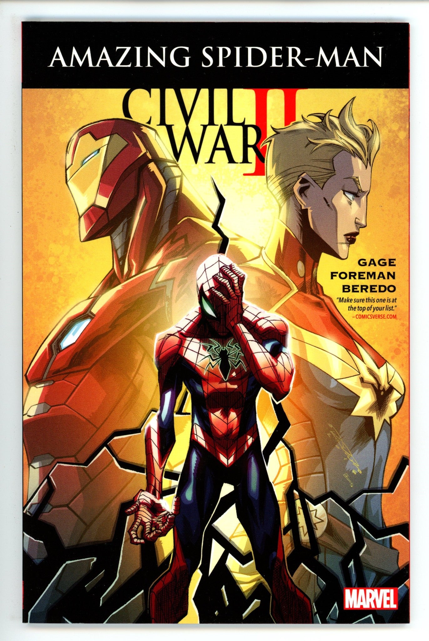 Civil War II Amazing Spider-Man TPB