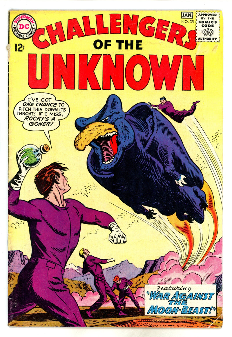 Challengers of the Unknown Vol 1 35 VG+