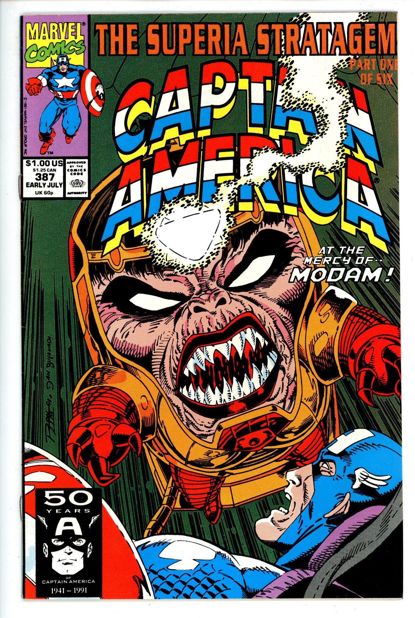 Captain America Vol 1 387