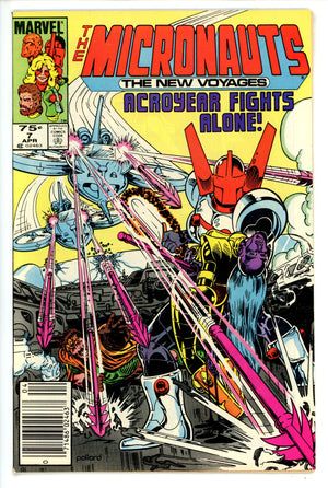 Micronauts Vol 2 7 Canadian VF-