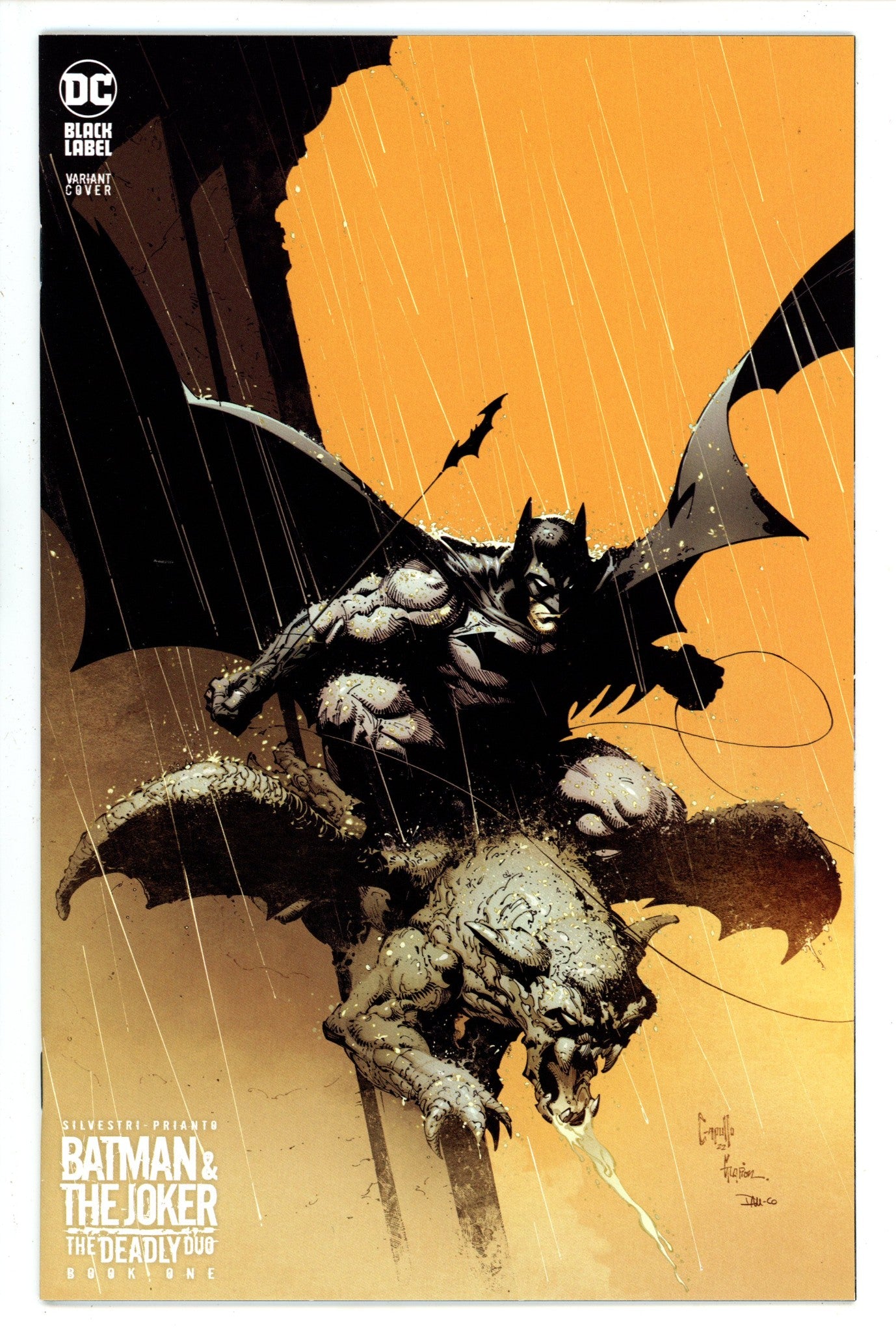 Batman & the Joker the Deadly Duo 1 Capullo Variant (2022)