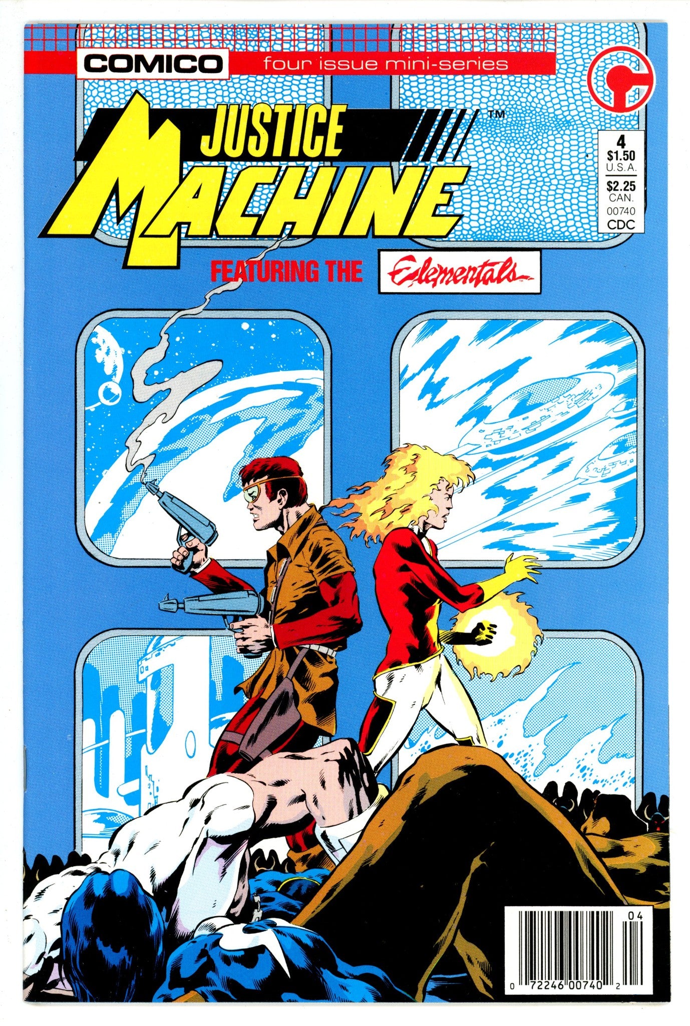 Justice Machine 4 Newsstand (1987)