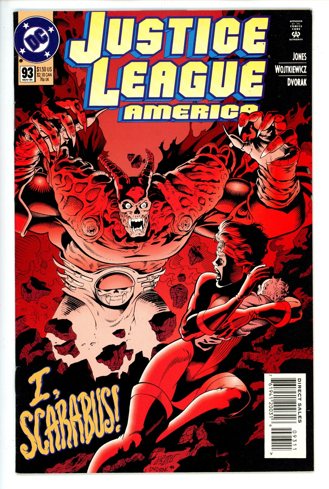 Justice League America 93