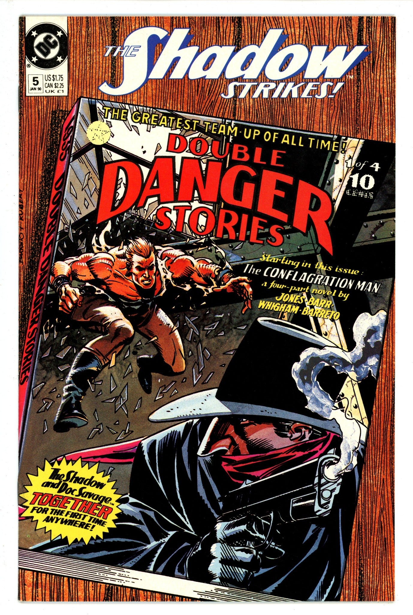 The Shadow Strikes Vol 1 5 (1989)