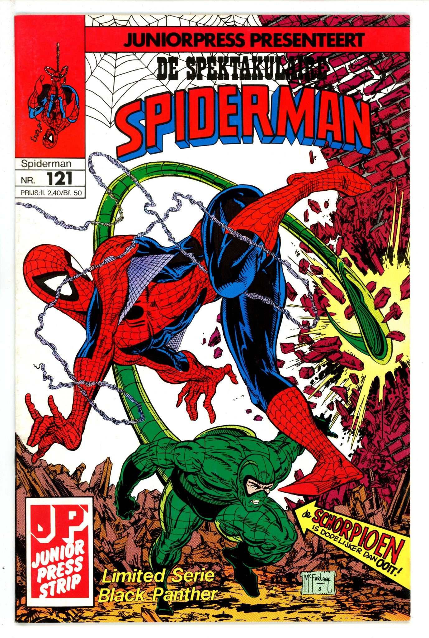 The Amazing Spider-Man Vol 1 318 De Spektakulaire Spider-Man Netherlands FN/VF (1989)