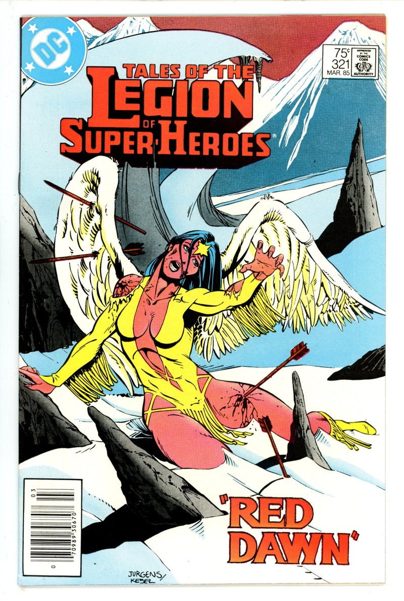 Tales of the Legion of Super-Heroes 321 Newsstand (1984)