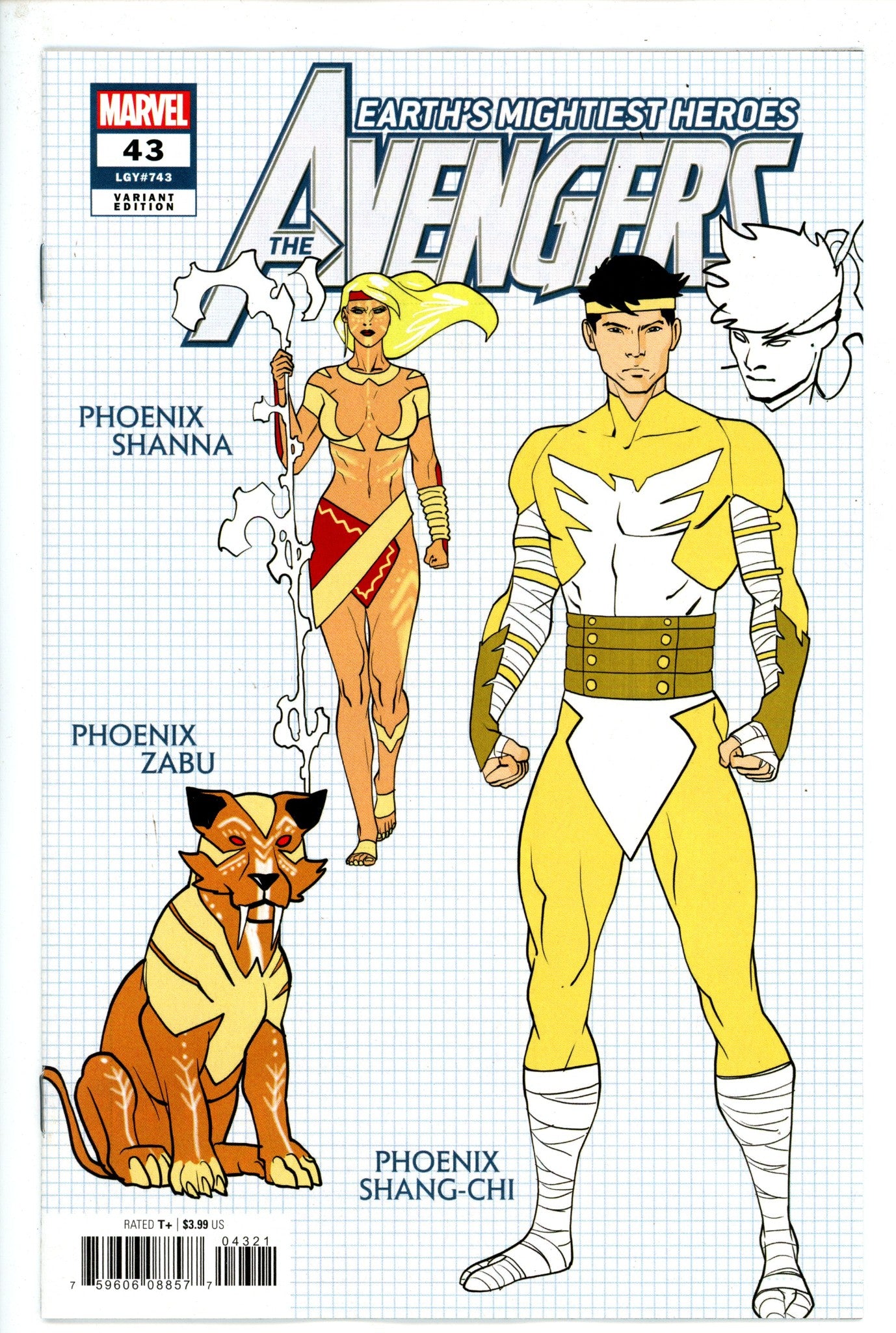 Avengers Vol 8 43 Garron Variant-Marvel-CaptCan Comics Inc