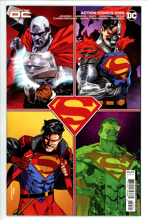 Action Comics Vol 3 1055 Sandoval Variant (2023)