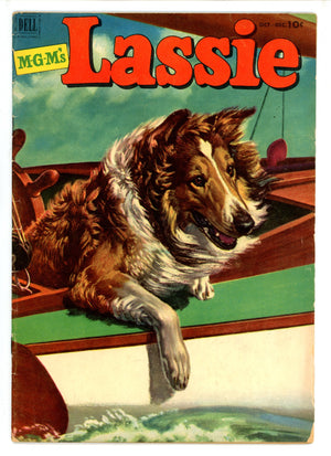 M-G-M's Lassie 9 VG+ (1952)