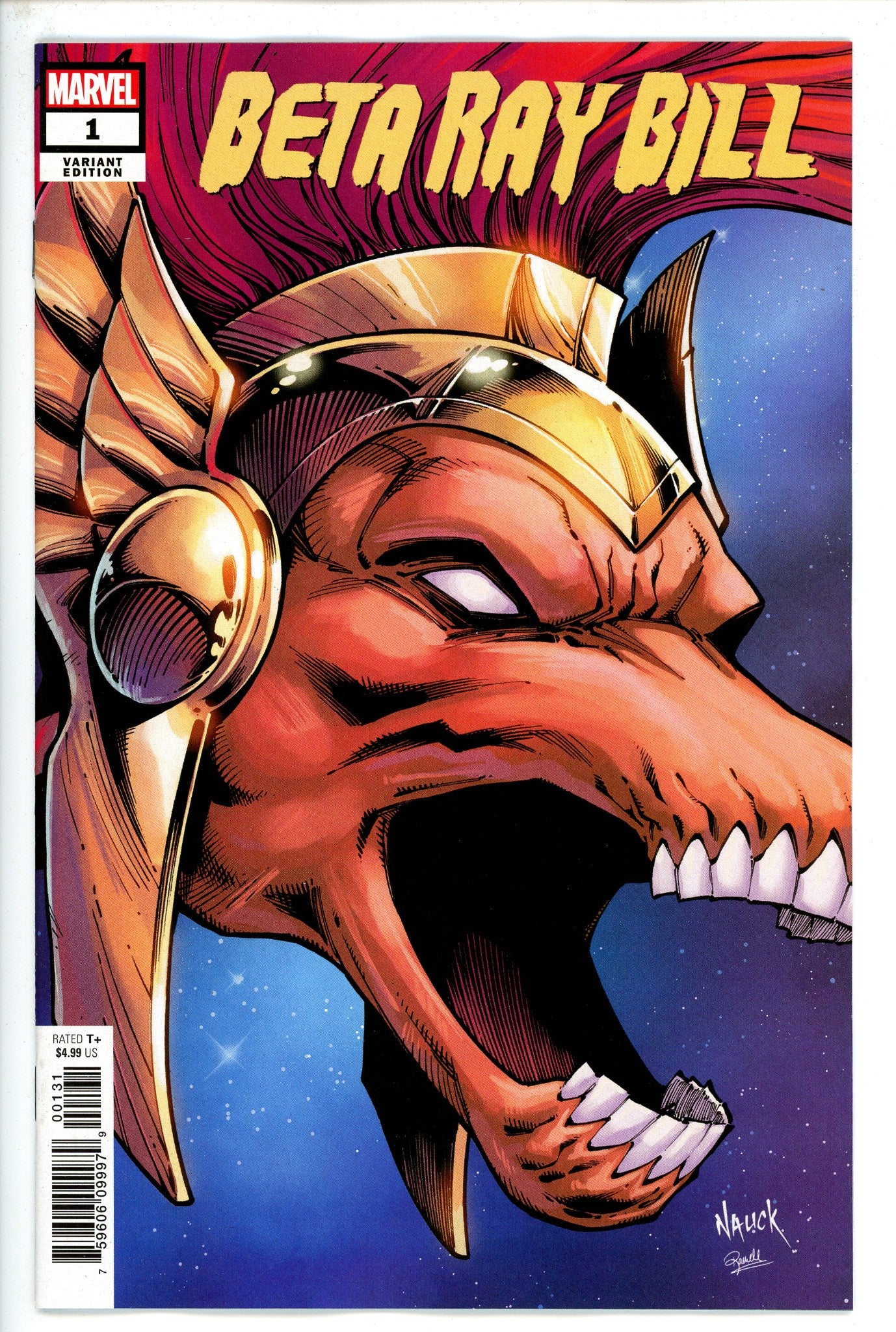 Beta Ray Bill 1 Nauck Variant-Marvel-CaptCan Comics Inc
