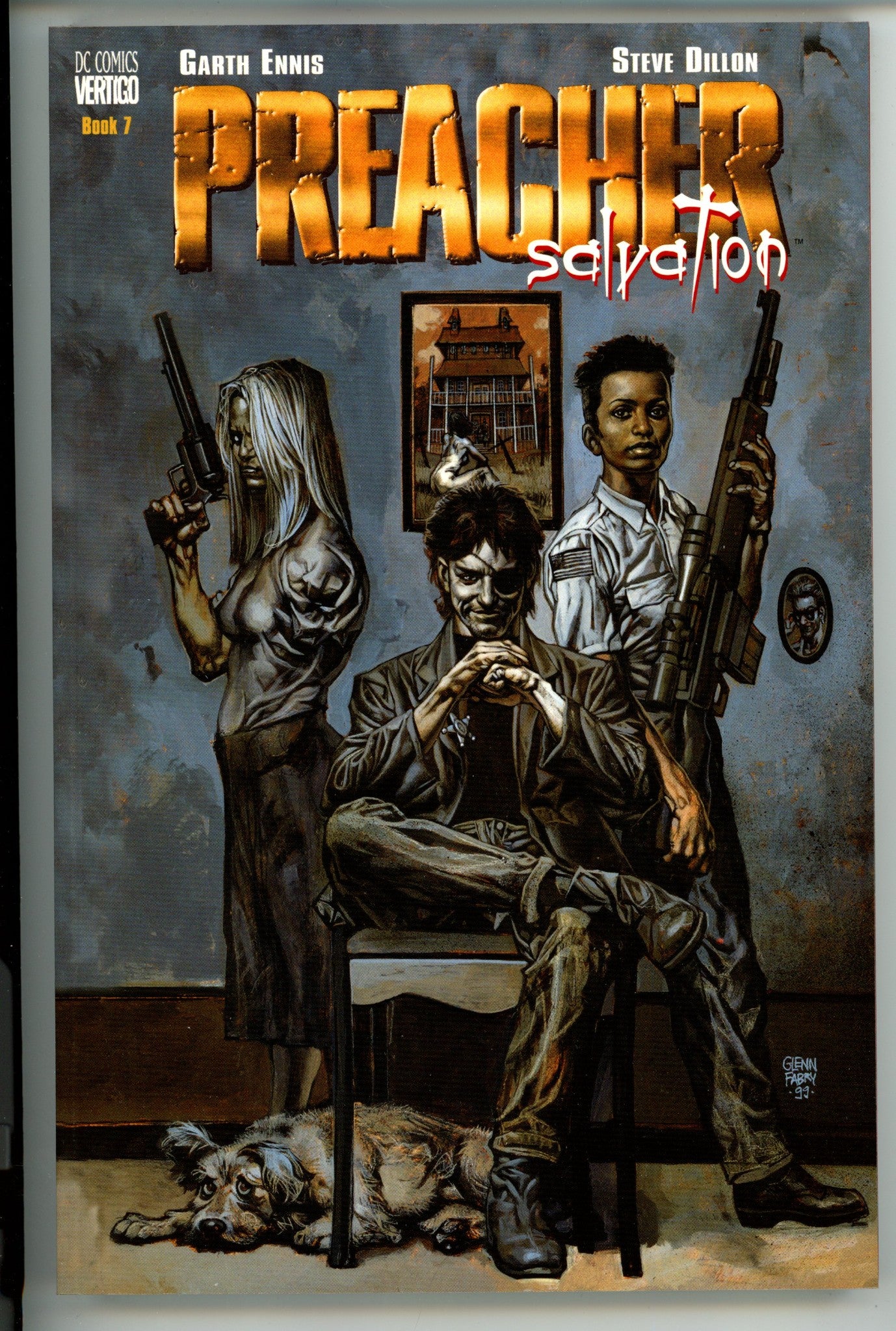 Preacher Vol 7 Salvation 2nd Print TPB