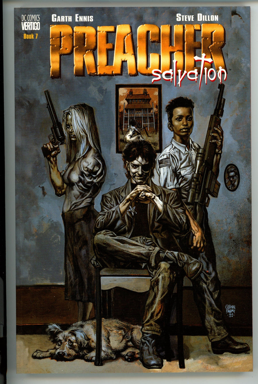 Preacher Vol 7 Salvation 2nd Print TPB