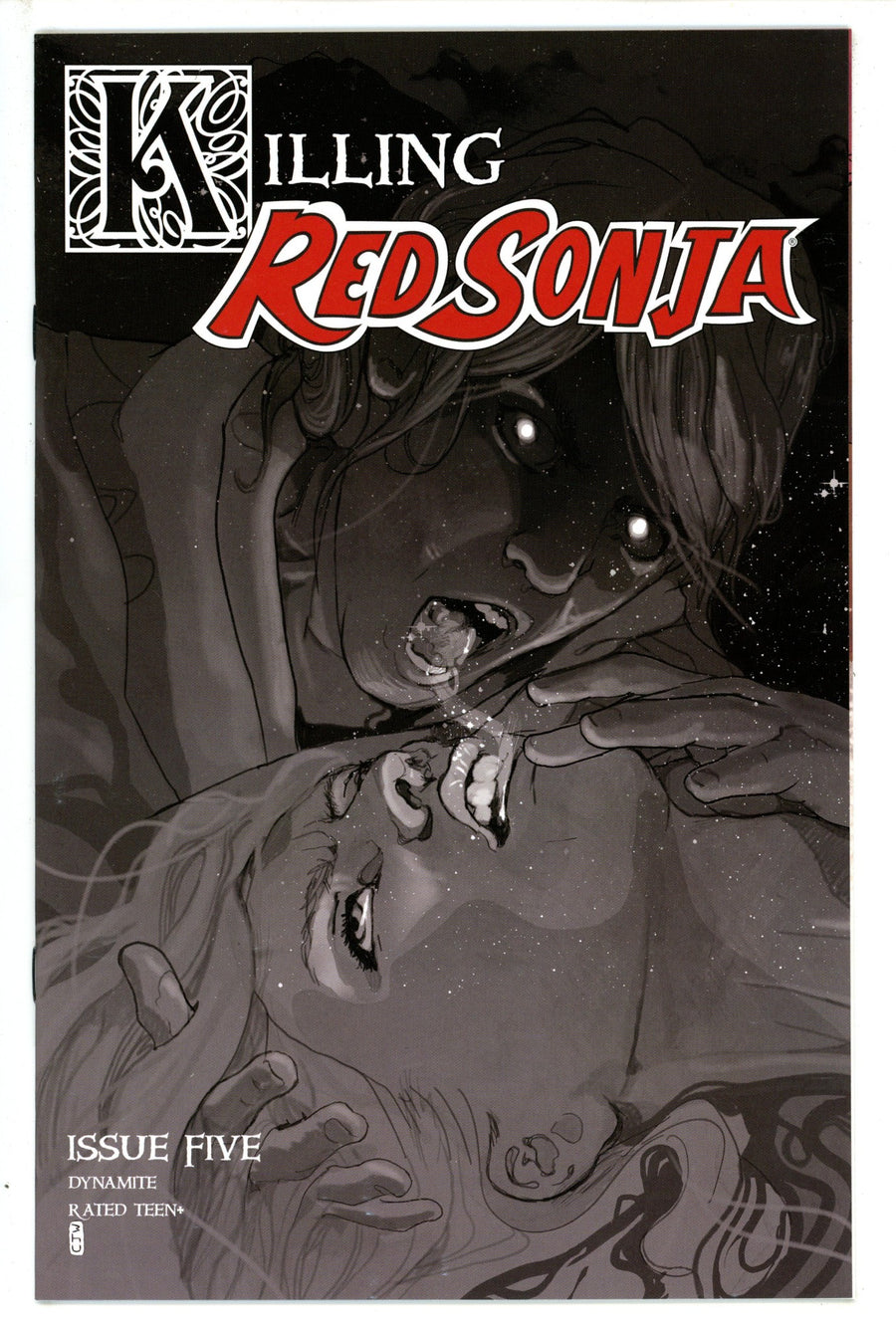 Killing Red Sonja 5 Ward B&W Variant (2020)