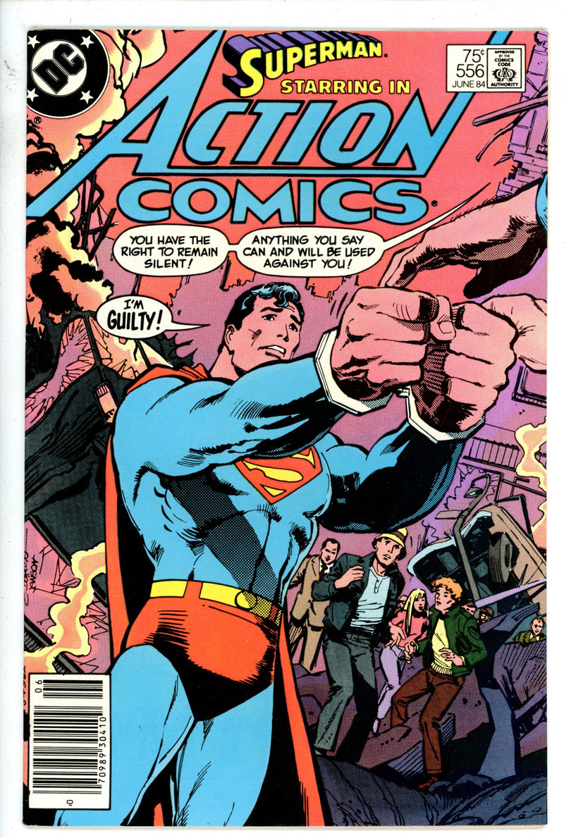 Action Comics Vol 1 556 Newsstand