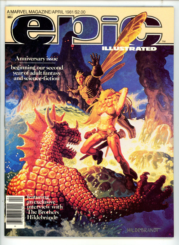 Epic Illustrated 5 NM- (1981)