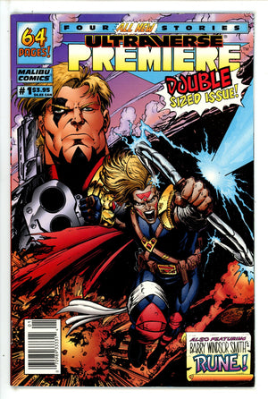Ultraverse Premiere (w/ Rune #3 Flipbook) 1 Newsstand (1994)