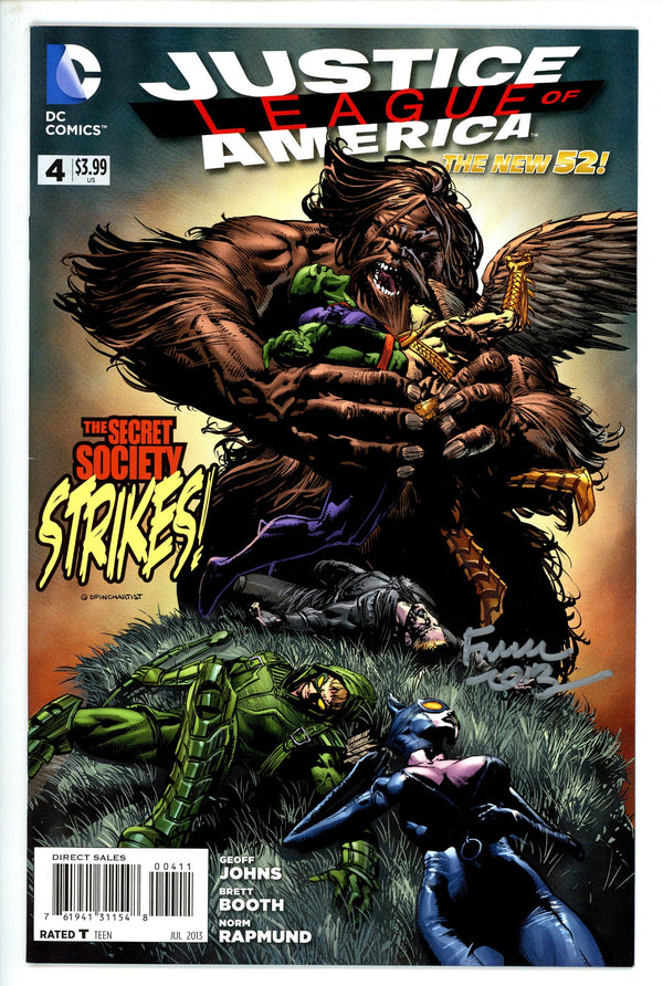 Justice League of America Vol 3 4 Finch Variant