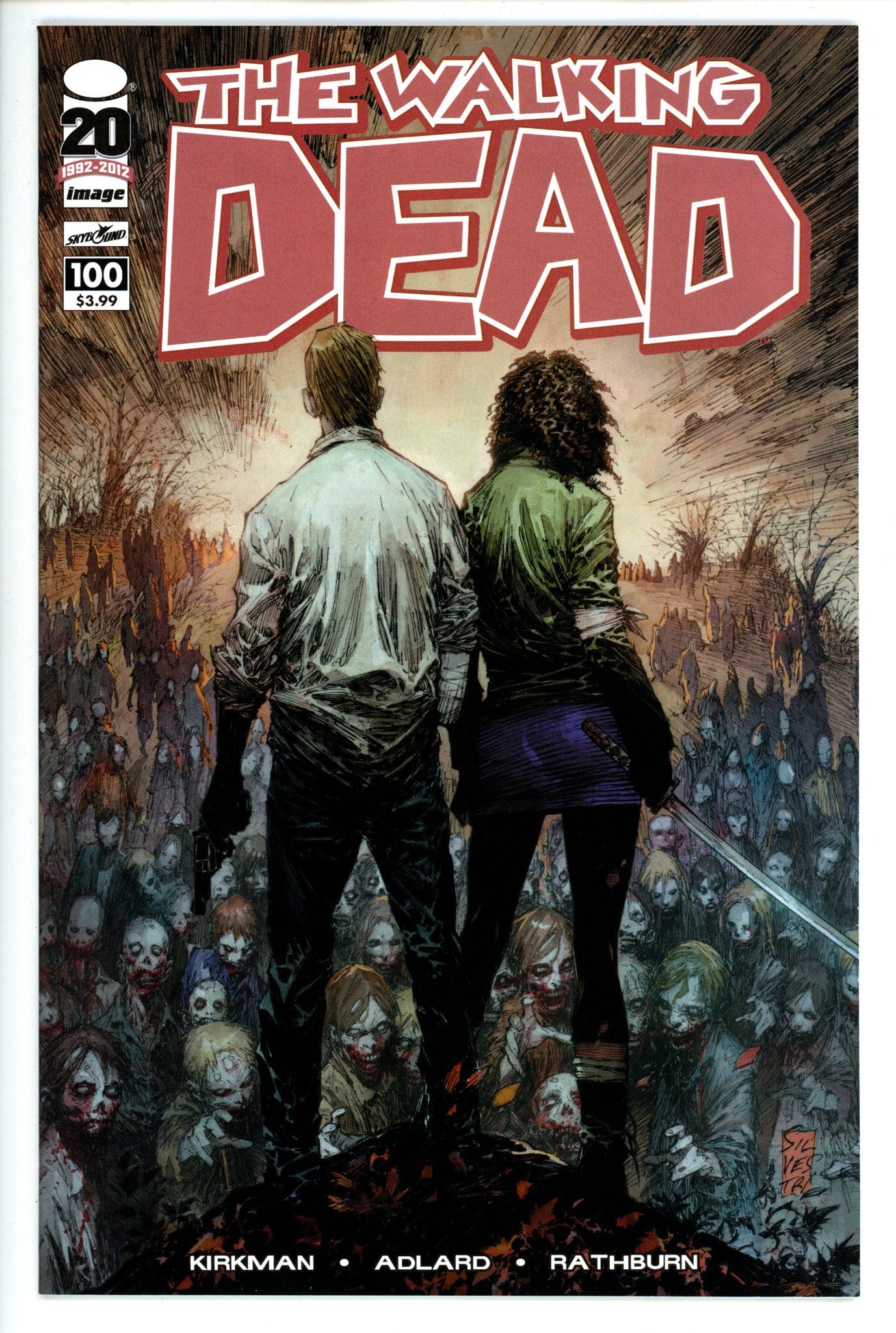 The Walking Dead 100 Silvestri Variant
