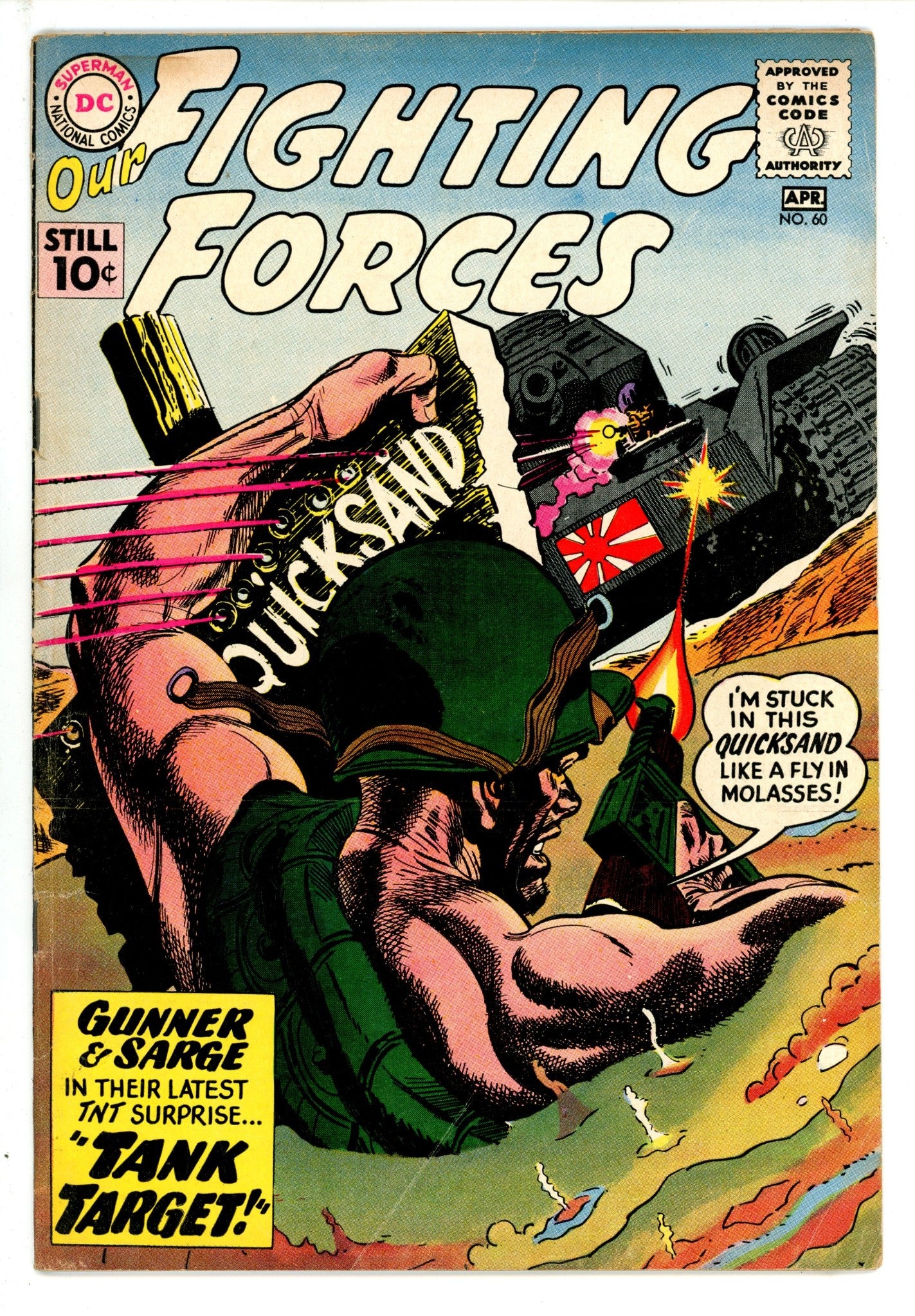 Our Fighting Forces 60 VG/FN (1961)