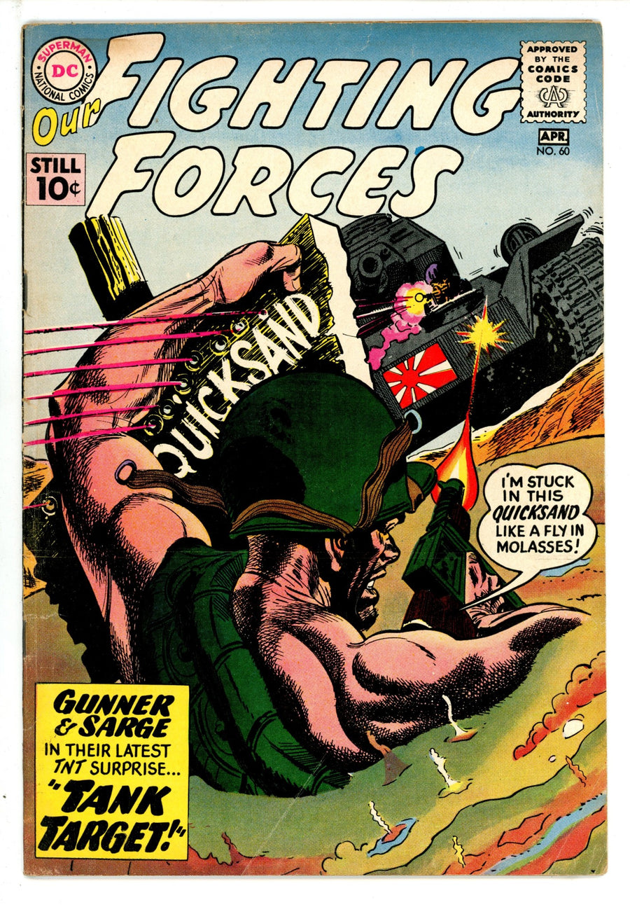 Our Fighting Forces 60 VG/FN (1961)