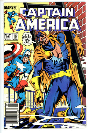 Captain America Vol 1 293 Newsstand