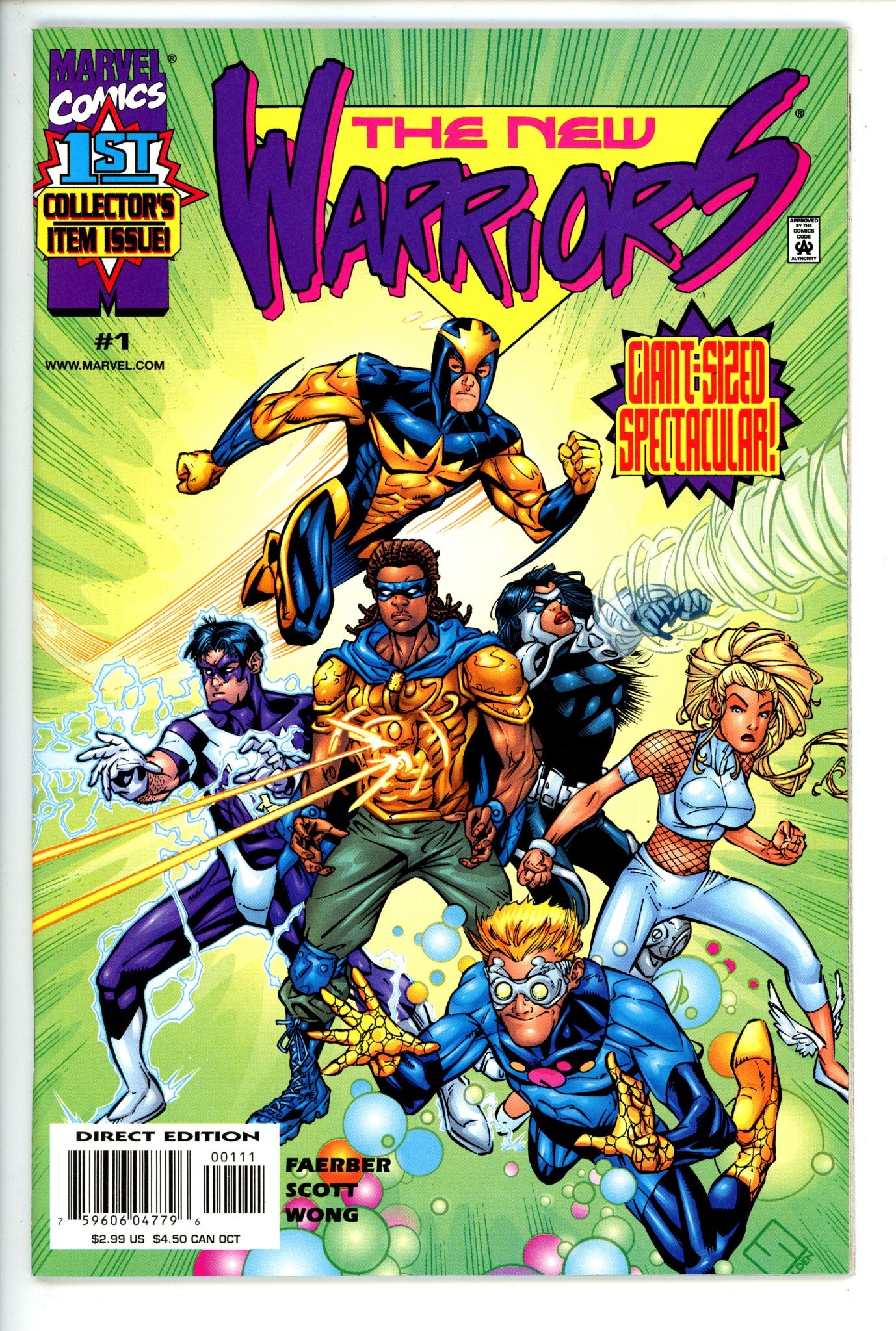 New Warriors Vol 2 1