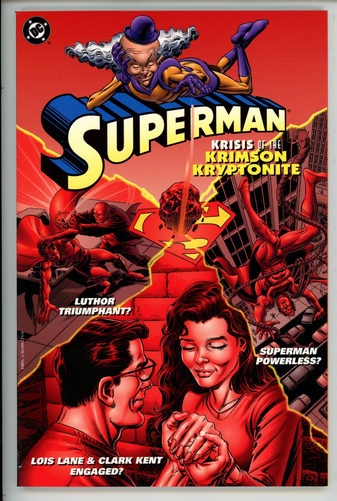 Superman Krisis Of The Krimson Kryptonite TPB