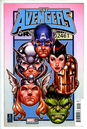 Avengers Vol 9 1 Brooks Corner Box Variant (2023)