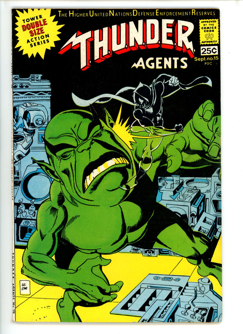 T.H.U.N.D.E.R. Agents 15 FN/VF (1967)