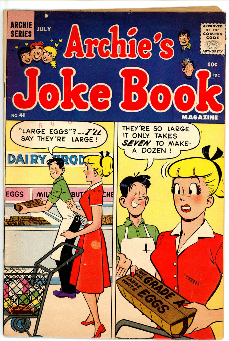 Archie's Joke Book Magazine 41 VG/FN