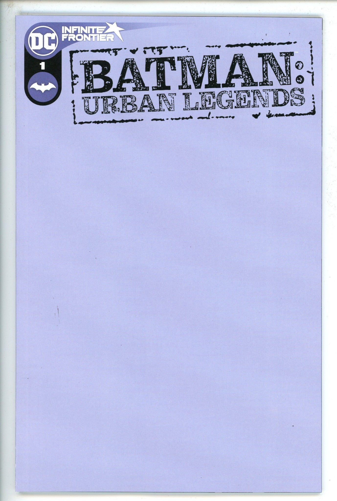Batman Urban Legends 1 Blank Variant-DC-CaptCan Comics Inc