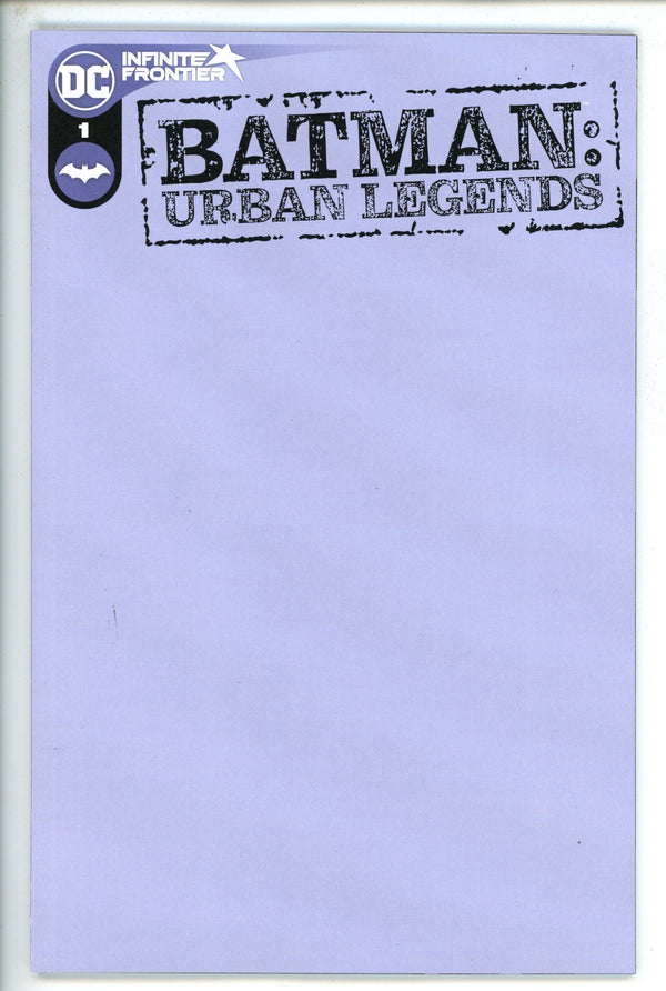 Batman Urban Legends 1 Blank Variant (2021)