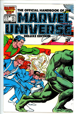 The Official Handbook of the Marvel Universe Deluxe 15