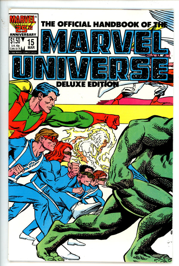 The Official Handbook of the Marvel Universe Deluxe 15