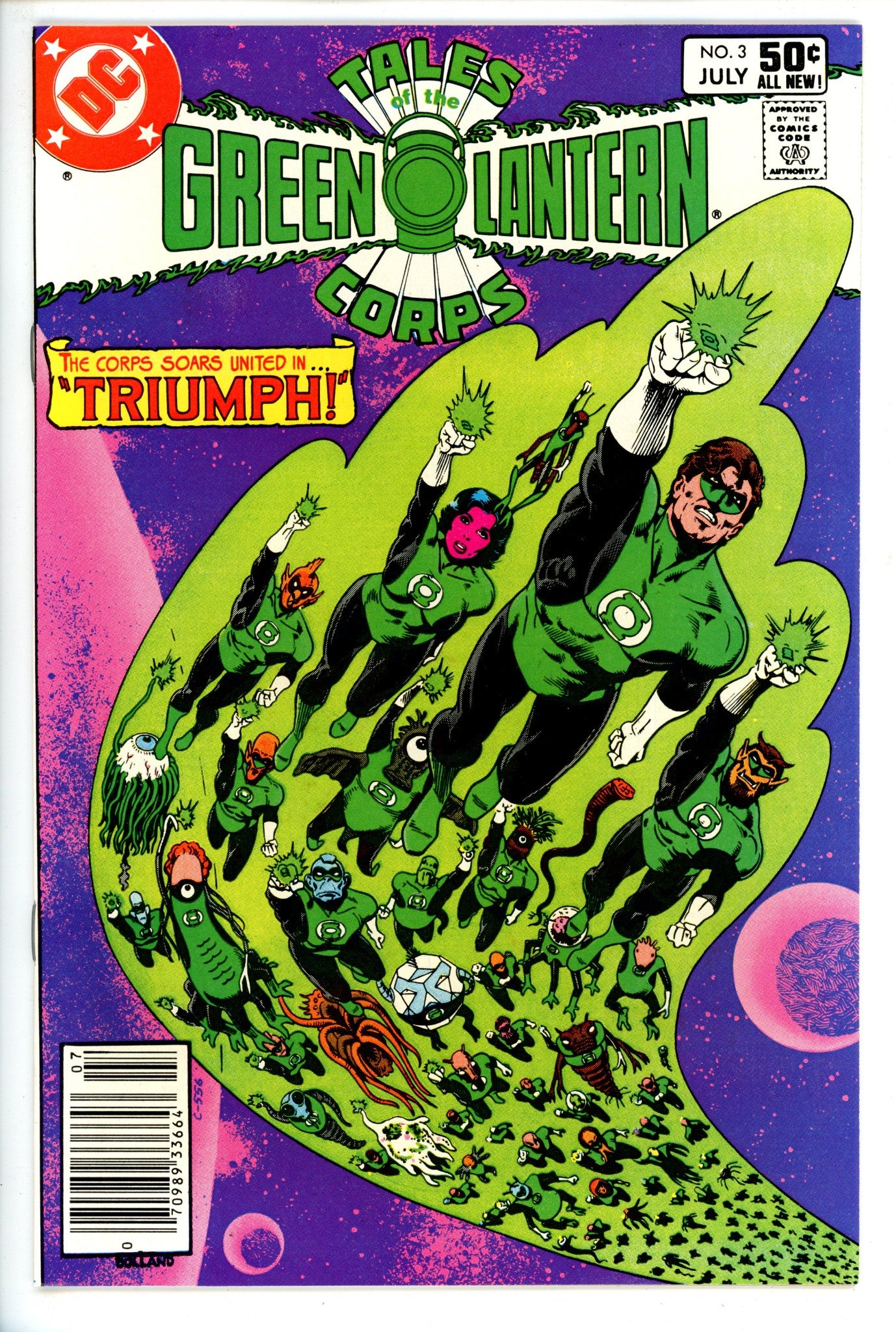 Tales of the Green Lantern Corps 3 Newsstand