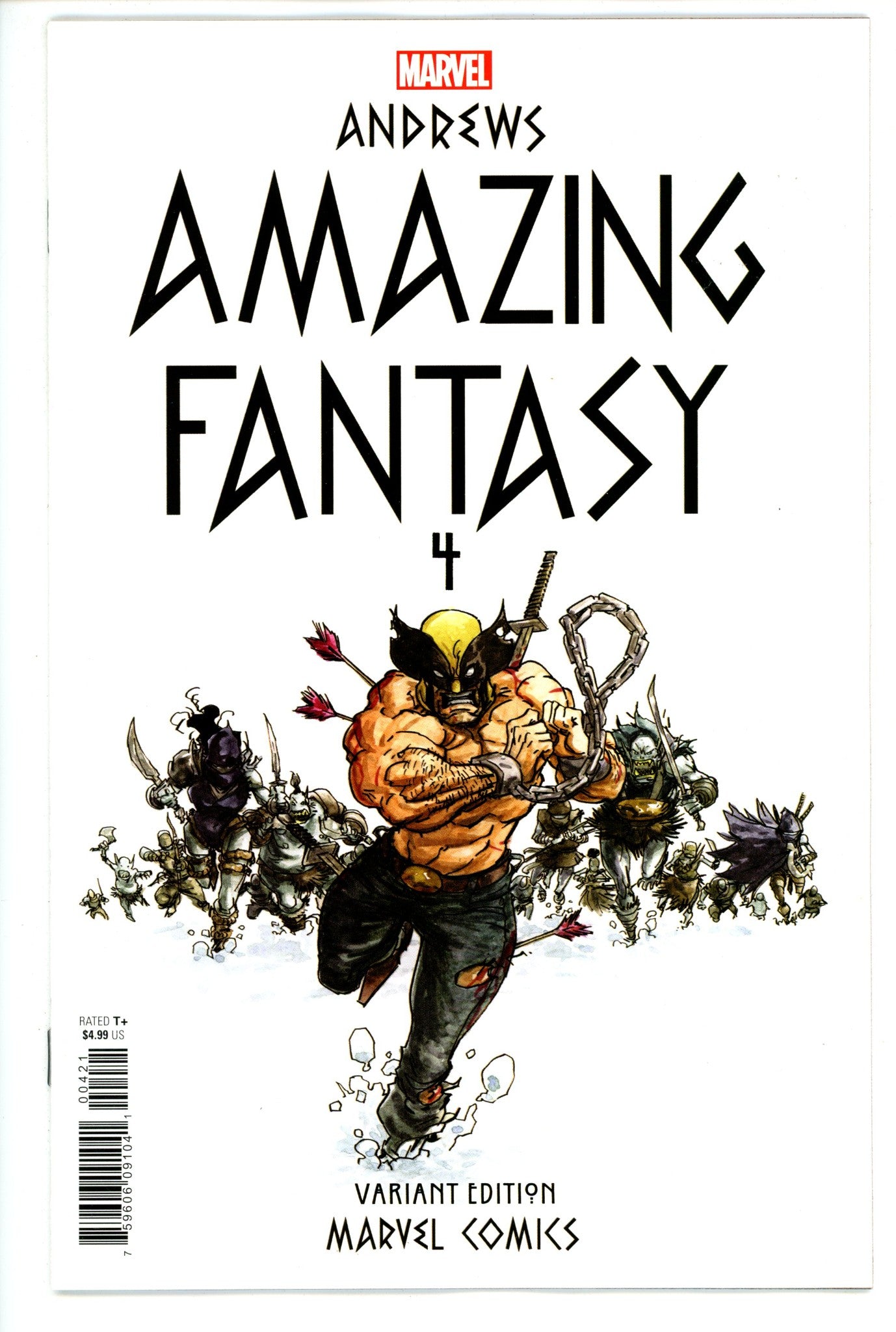 Amazing Fantasy Vol 3 4 Andrews Variant (2021)
