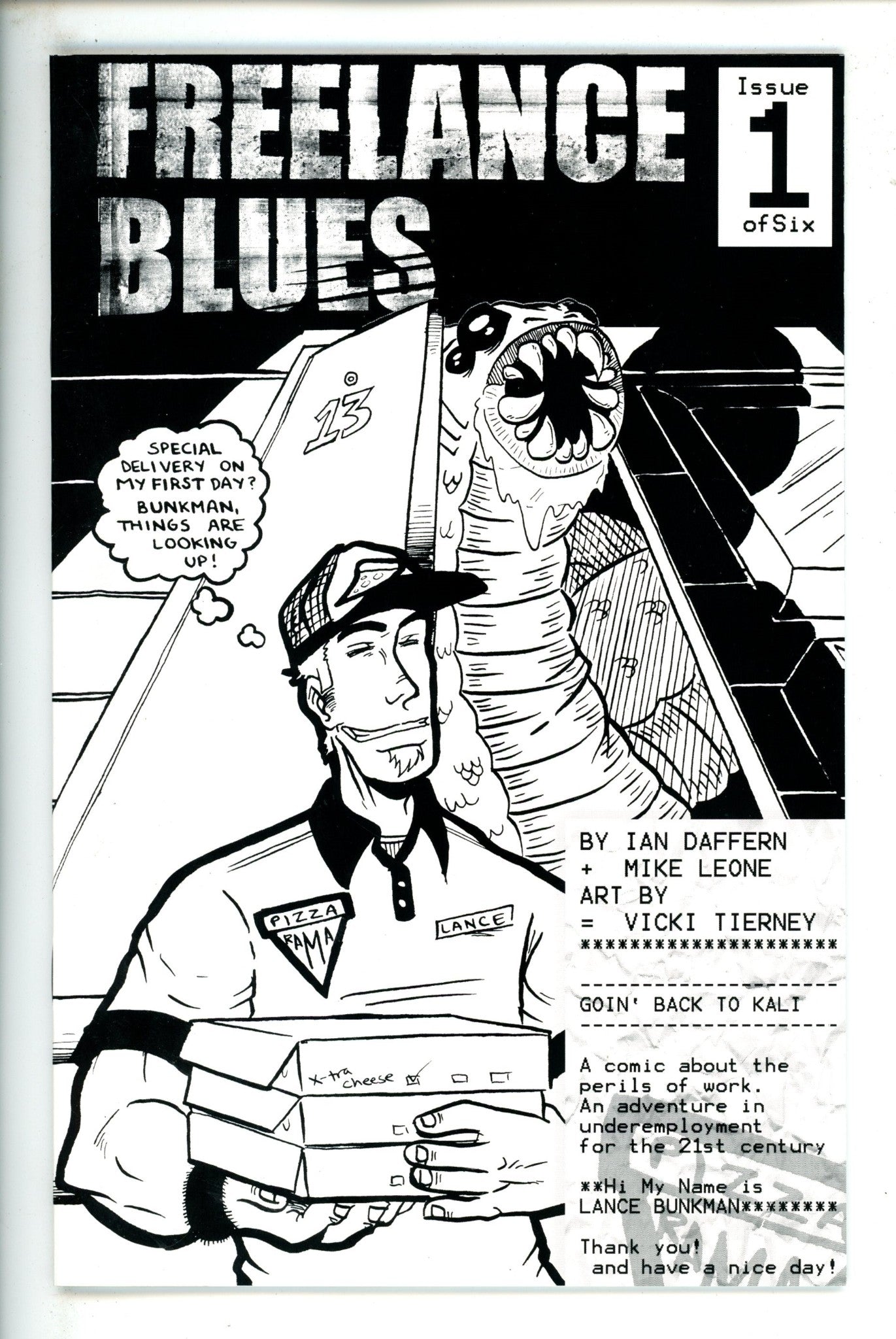 Freelance Blues 1 NM+ (2009)