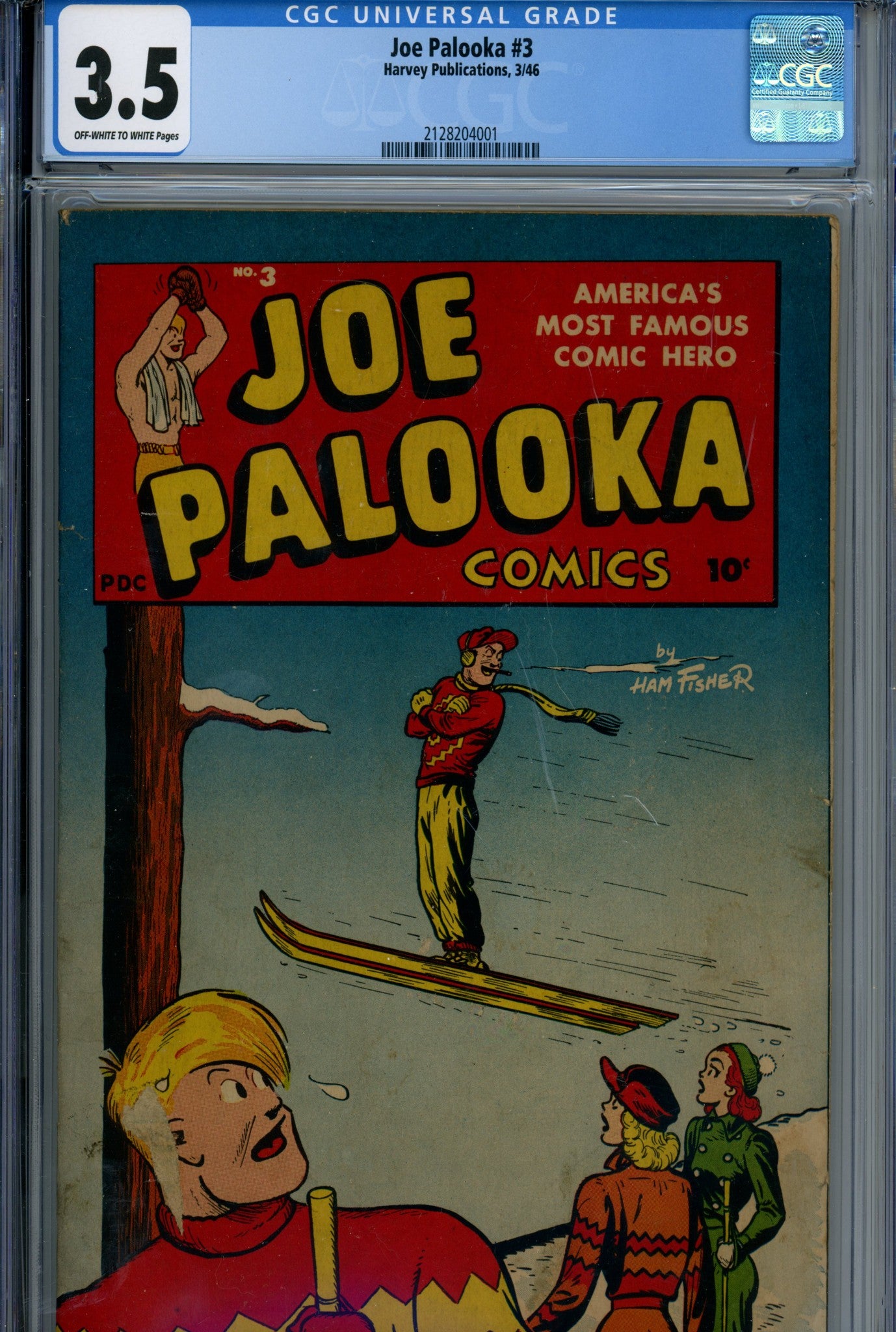 Joe Palooka 3 CGC 3.5 (1946)