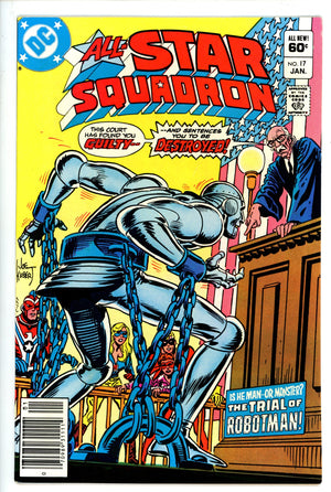 All-Star Squadron 17 Newsstand