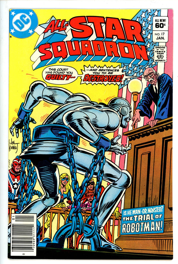 All-Star Squadron 17 Newsstand