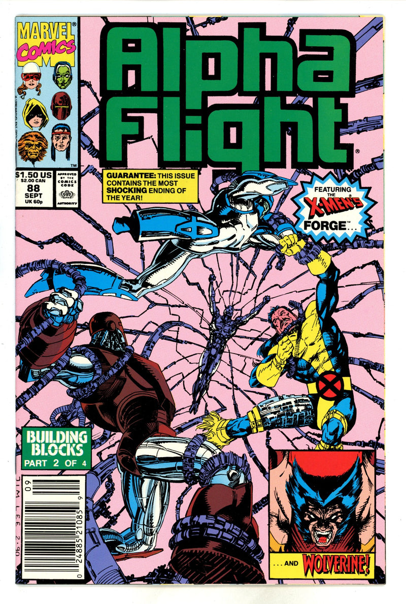 Alpha Flight Vol 1 88 Newsstand