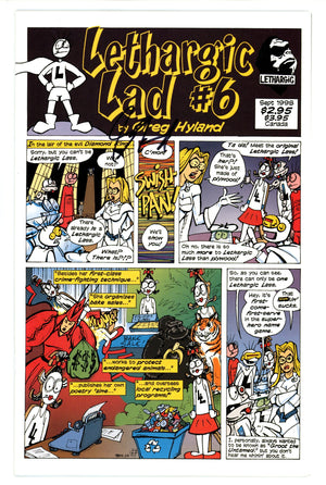 Lethargic Lad 6 Signed Hyland