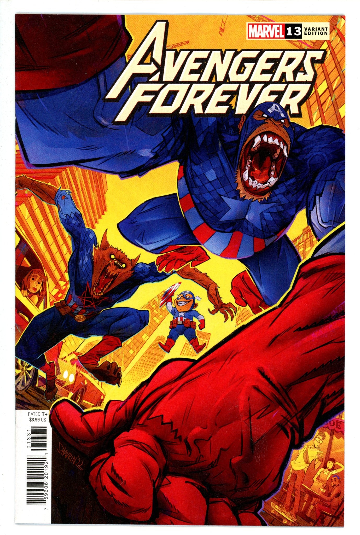 Avengers Forever 13 Shavrin Incentive VF/NM (2023)